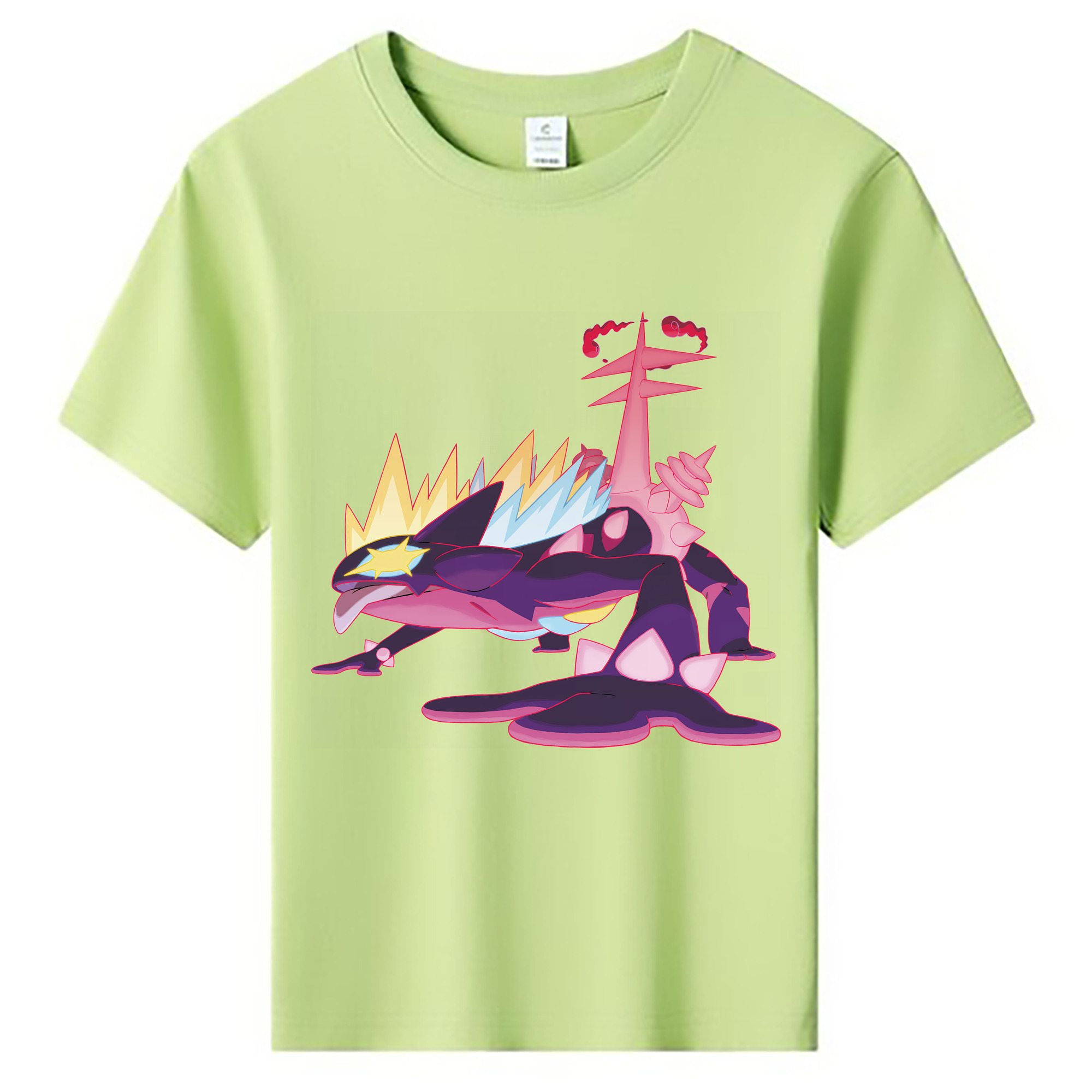 （画像用） ポケットモンスター Pokémon 綿100％キッズTシャツ（フロントプリント）
